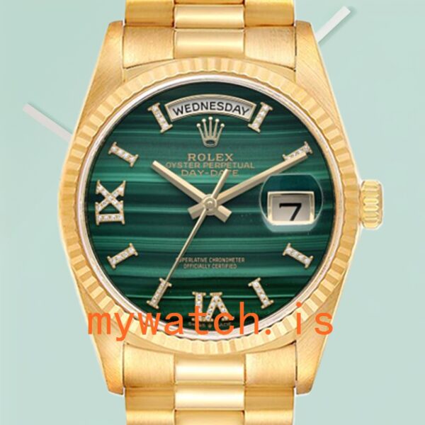 Rolex Day-Date Men’s 128238 36mm Gold-tone President Bracelet: A Symbol of Prestige