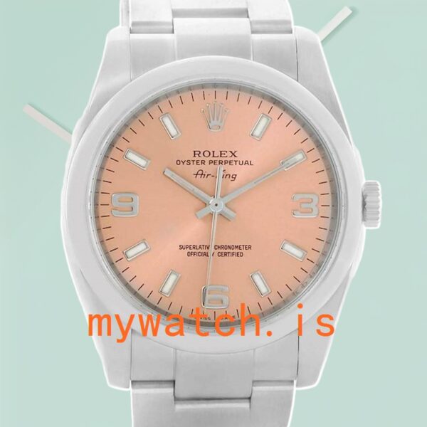 Rolex Air-King 36mm 114200-70190 Mens Automatic: Genuine vs. Replica