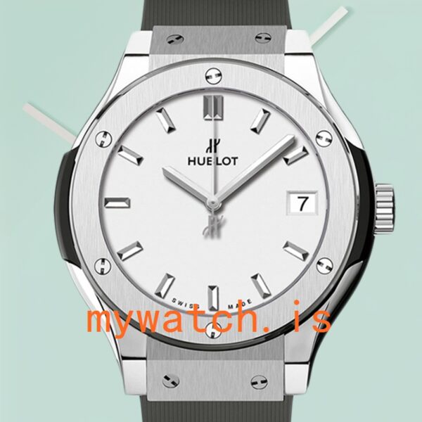 Hublot Classic Fusion 43mm/42mm/45mm 511.NX.2611.RX Mens White Dial Silver-tone: A Timeless Masterpiece