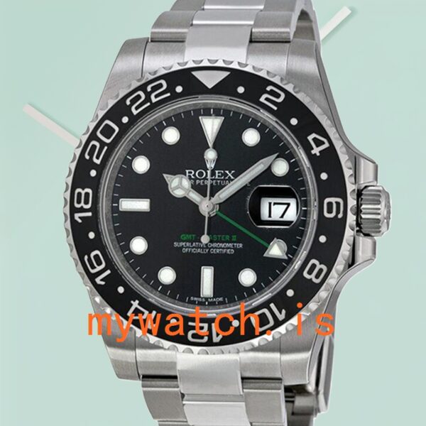 Rolex GMT Master II 40mm 116710LN Men’s Black Dial: A Timeless Masterpiece