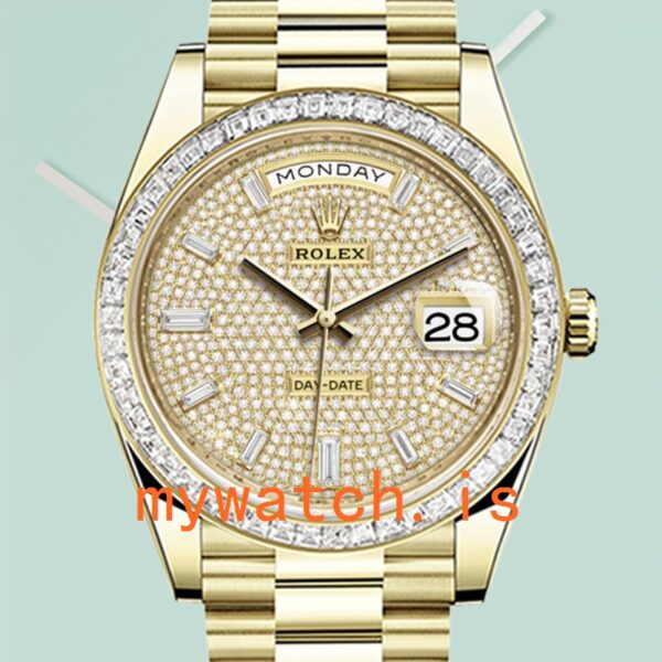 Rolex Day-Date M228398TBR-0036 Mens 40mm Automatic: Genuine vs. Replica Analysis