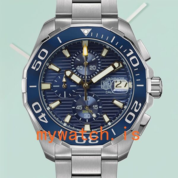 Tag Heuer Aquaracer Men 43mm CAY211B.BA0927 Bracelet: Genuine vs. Replica