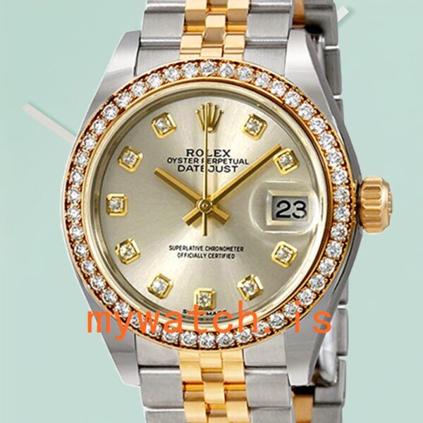 Rolex Datejust M279383RBR-0007 Ladies 28mm Jubilee Bracelet Automatic: A Timeless Elegance