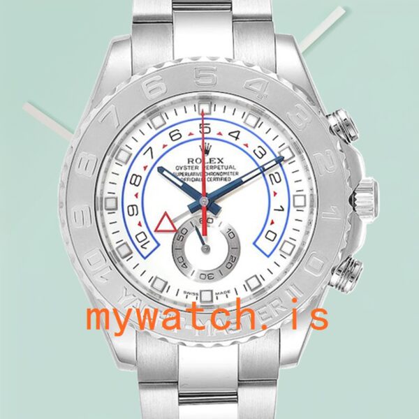 Rolex Yacht-Master Men’s 44mm 116689-0001 Silver-tone Stainless Steel: Authentic vs. Replica