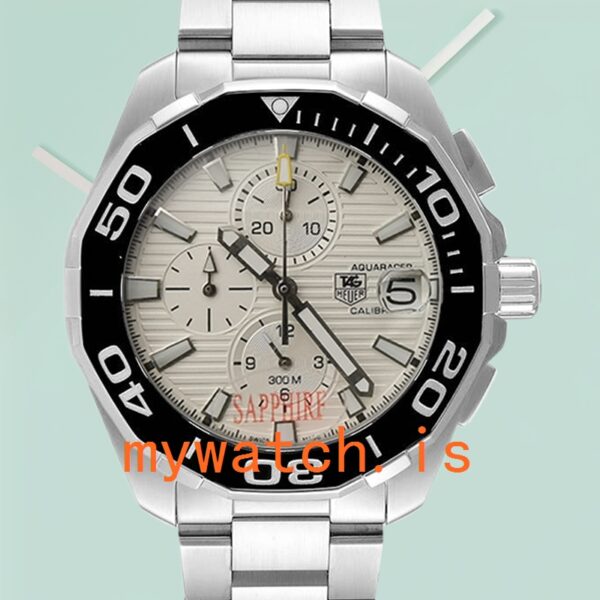 Tag Heuer Aquaracer AquaracerWSB004 43mm Mens Silver-tone Japanese Quartz: A Dive into Excellence