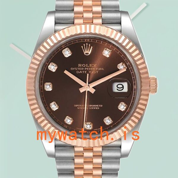 Rolex Datejust 41mm m126331-0004 Mens Silver-tone: Authentic vs. Replica