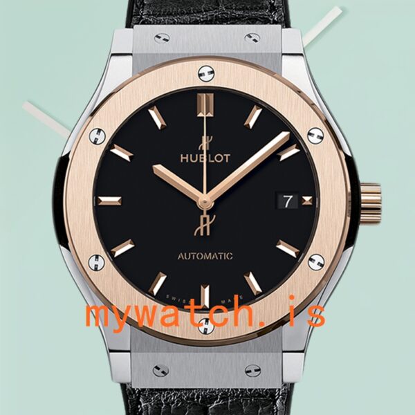 Hublot Classic Fusion Men’s 43mm 511.NO.1181.LR Automatic Black Dial: Genuine vs. Replica