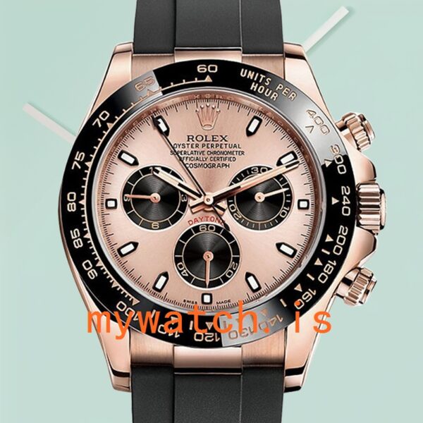 Rolex Daytona Mens 40mm m116515ln-0018 Rose Gold-tone: Genuine vs. Replica Analysis
