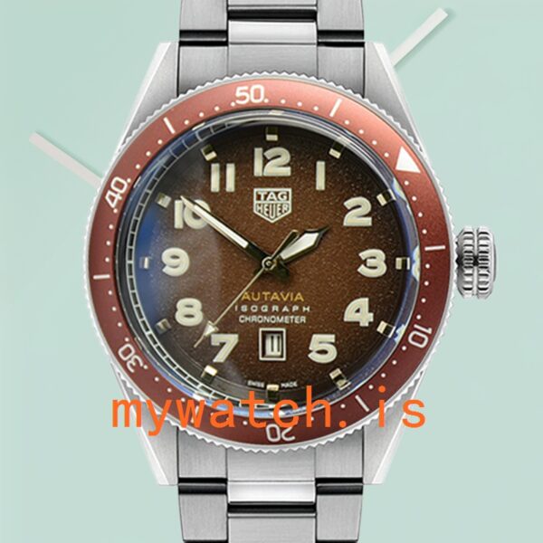 Tag Heuer Autavia WBE5114-003 43mm Men Stainless Steel Automatic: Genuine vs. Replica