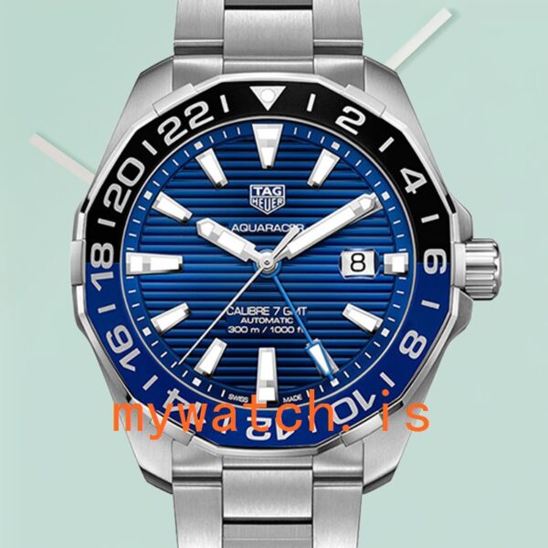 Tag Heuer Aquaracer WAY201T.BA0927 43mm Men Bracelet Automatic: Genuine vs. Replica