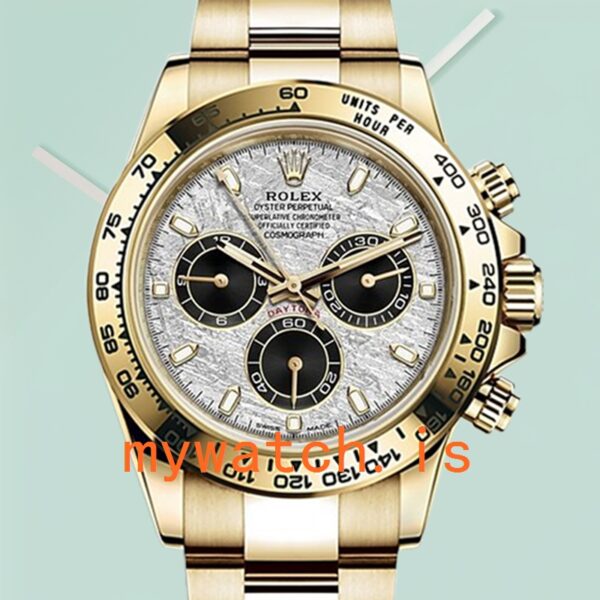 Rolex Daytona M116508-0015 Mens 40mm Meteorite Dial Automatic: A Timeless Masterpiece