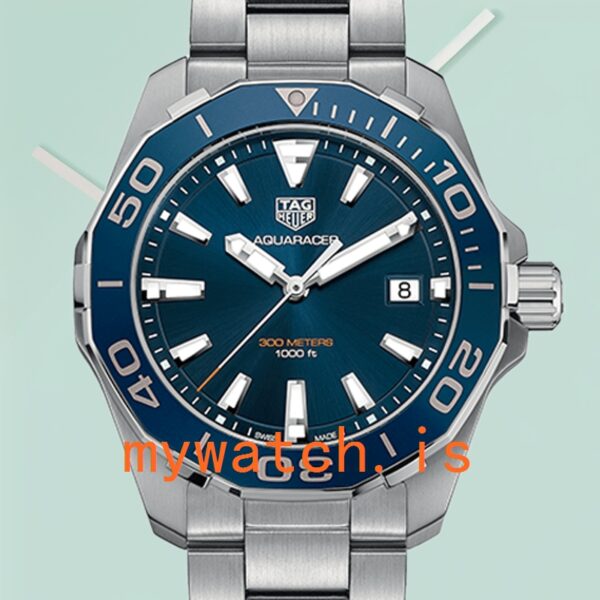 Tag Heuer Aquaracer Men WAY111C.BA0928 43mm Silver-tone: A Dive into Luxury