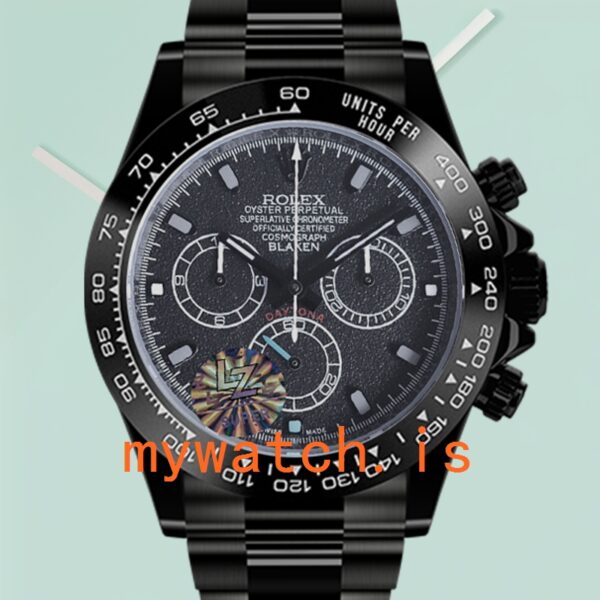 Rolex Daytona Mens 40mm 116500 Stainless Steel Black-tone: A Timeless Masterpiece