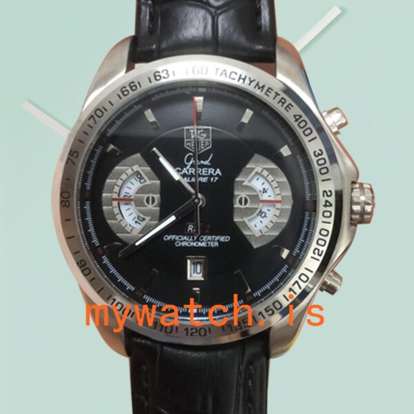 Tag Heuer Carrera 43mm Mens CAV511A.FC6225 Automatic: A Timeless Masterpiece