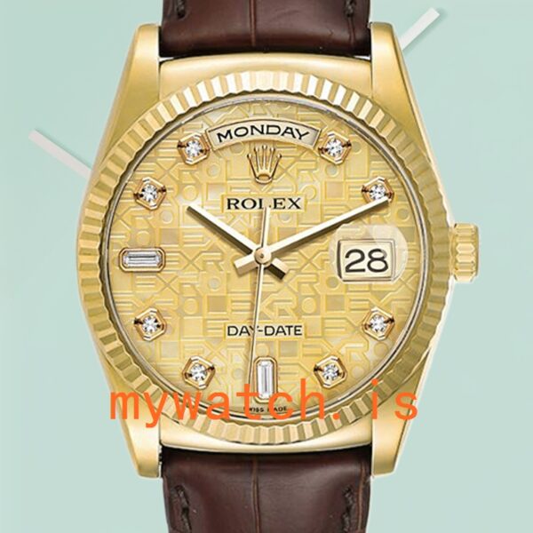 Rolex Day-Date M118138-0087: Genuine vs. Replica Analysis