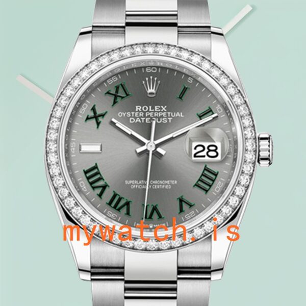 Rolex Datejust 36mm m126284rbr-0038 Ladies Automatic Oyster Bracelet: A Timeless Elegance