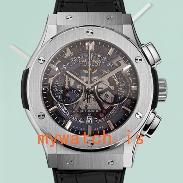 Hublot Tourbillon Skeleton Titanium 45mm 506.NX.0170.LR Men Skeleton Dial: A Masterpiece of Horology