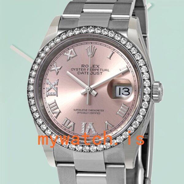 Rolex Datejust Ladies 36mm m126284rbr-0024 Pink Dial: Genuine vs. Replica