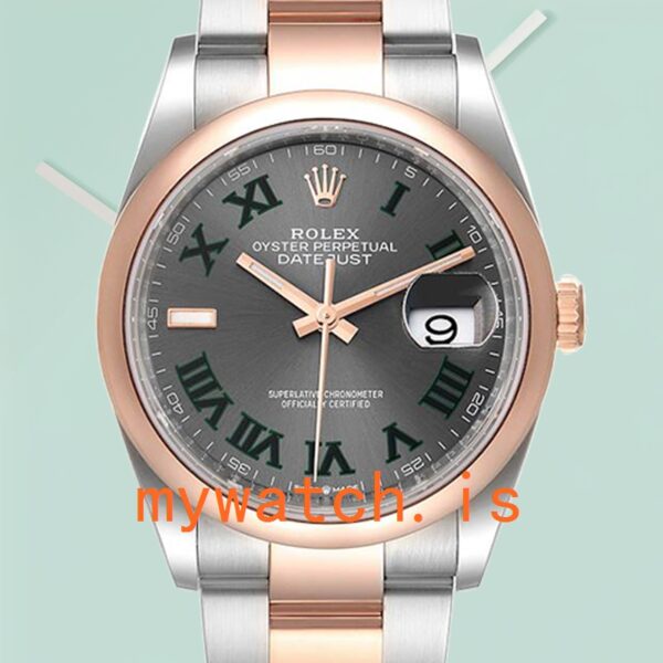 Rolex Datejust M126201-003 Men’s 36mm Grey Dial: A Timeless Classic