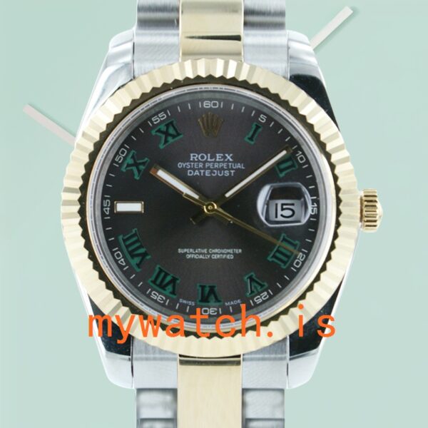 Rolex Datejust 116233GYRO Mens 36mm Silver-tone: Authentic vs. Replica Analysis
