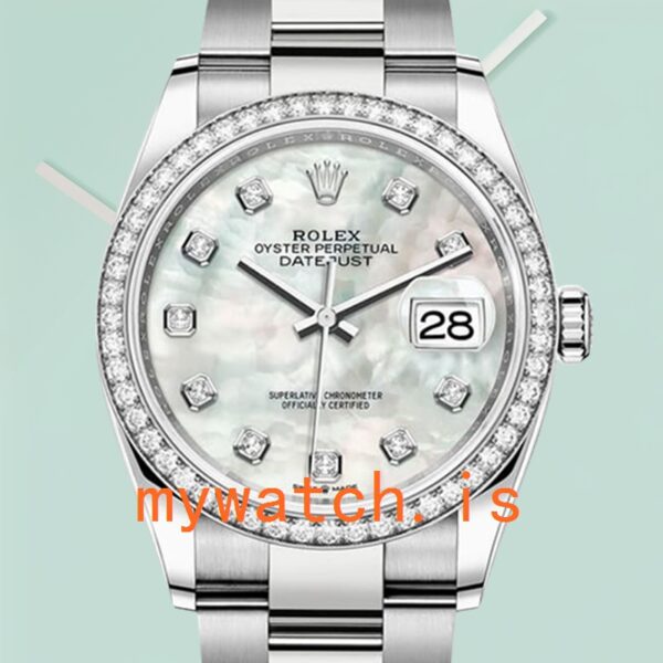 Rolex Datejust M126284RBR-0012 Ladies 36mm Oyster Bracelet: A Timeless Elegance
