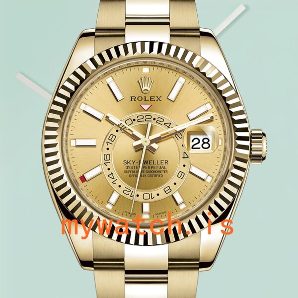 Rolex Sky-Dweller Men’s 42mm 326938 Automatic: The Ultimate Travel Companion